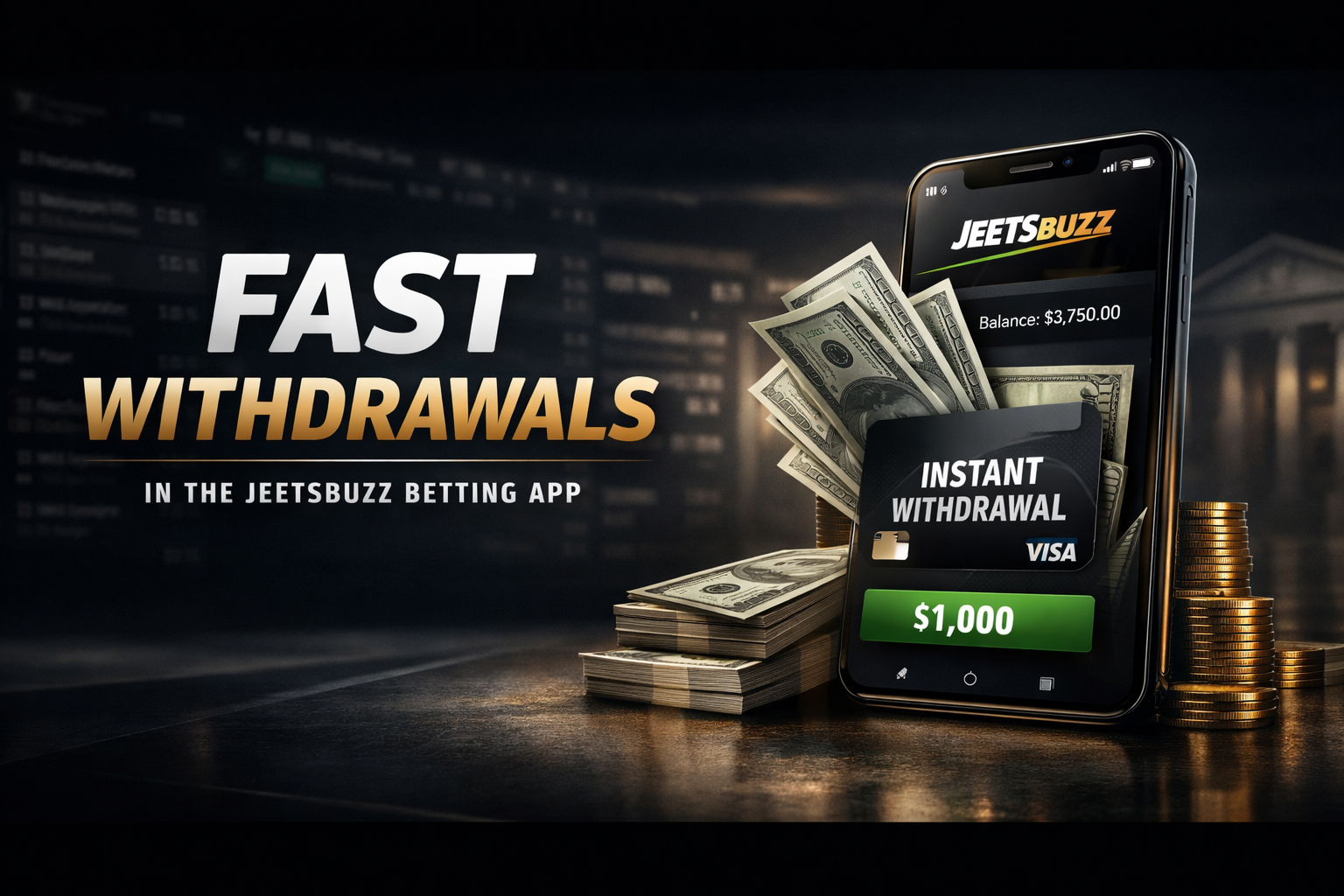 Fast Withdrawals in the Jeetsbuzz Betting App