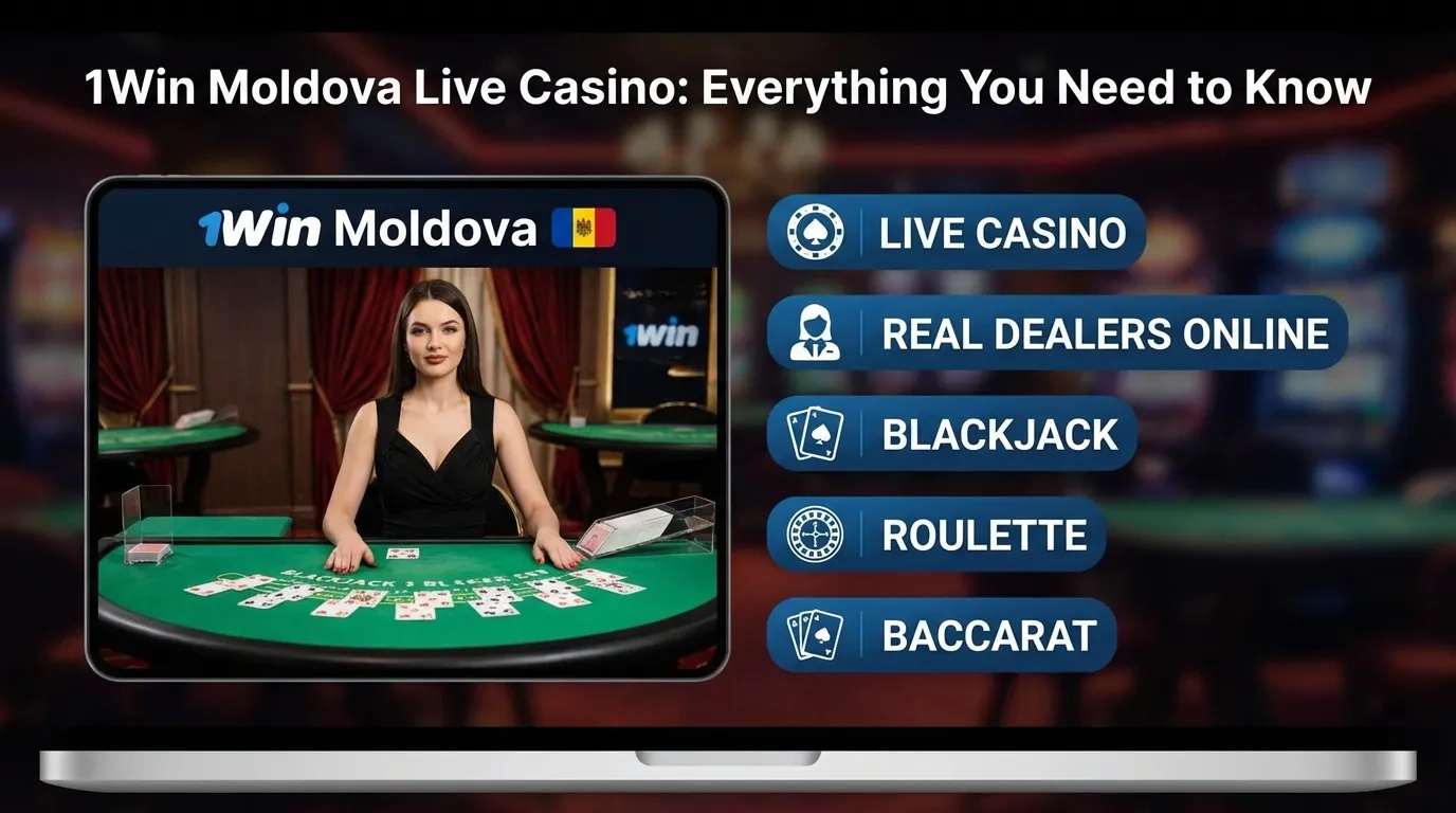 What is the 1Win Moldova Live Casino? Everything You Need to Know about Games with Real Dealers Online